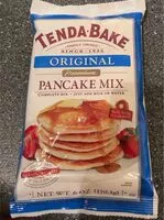 Mängden socker i Tenda bake original premium pancake mix
