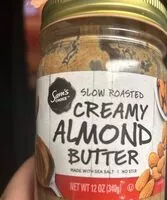 Mängden socker i Creamy Almond Butter