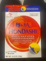 Mängden socker i Hondashi