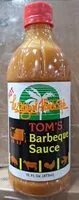Mängden socker i Tom's Barbeque Sauce - Hot The Original Florida Style