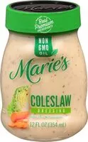 Mängden socker i Coleslaw dressing