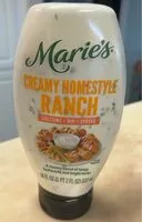 Mängden socker i Marie’s Creamy Homestyle Ranch