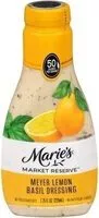 Mängden socker i Market reserve meyer lemon basil dressing