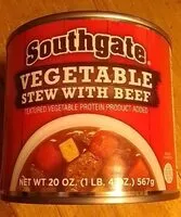 Mängden socker i Vegetable stew with beef