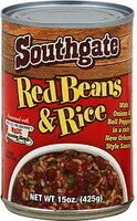 Mängden socker i Southgate red beans & rice with onions & bell