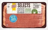 Mängden socker i Selects uncured turkey bacon