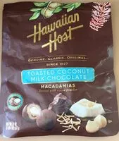 Mängden socker i Toasted Coconut Milk Chocolate Macadamias