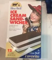 Mängden socker i Ice cream sandwiches