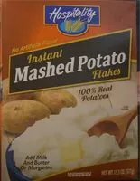 Mängden socker i instant mashed potato flakes