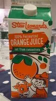 Mängden socker i 100% pasteurized orange juice