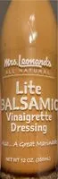 Mängden socker i Lite Balsamic Vinaigrette