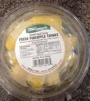 Mängden socker i Fresh pineapple chunks