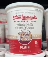 Mängden socker i Whole Milk Greek Yogurt, Plain