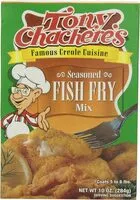Mängden socker i Tony chacheres mix fish fry seasoned