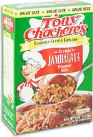 Mängden socker i Creole foods jambalaya creole rice dinner mix