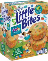 Mängden socker i Little bites Party cakes