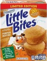 Mängden socker i Little bites seasonal favorites cinnamuffins