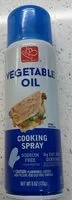Mängden socker i Vegetable oil cooking spray