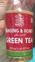 Mängden socker i Fresh Foods Market, Green Tea With Ginseng & Honey