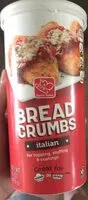 Mängden socker i Bread crumbs