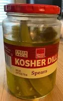 Mängden socker i Harris teeter, kosher dill spears
