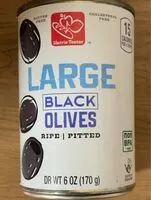 Mängden socker i Large ripe pitted black olives