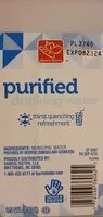 Mängden socker i Harris Teeter Purified drinking water