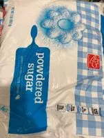 Mängden socker i Powdered sugar