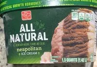 Mängden socker i all natural neapolitan