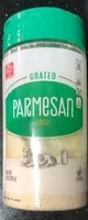Mängden socker i Grated parmesan cheese