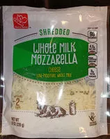 Mängden socker i Mozzarella Cheese - Whole Milk