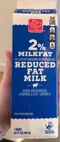 Mängden socker i 2% reduced milkfat