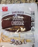 Mängden socker i Shredded Double Cheddar