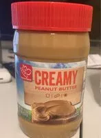 Mängden socker i Creamy peanut butter