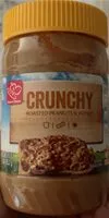 Mängden socker i Crunchy roasted peanuts & honey