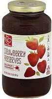 Mängden socker i Fruit Preserves, Strawberry