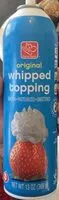 Mängden socker i Original whipped topping