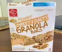 Mängden socker i Peanut sweet&salty granola bars