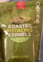 Mängden socker i Roasted pistachio kernels