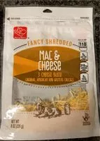 Mängden socker i Fancy Shredded Mac and Chesse