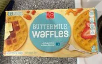Mängden socker i Buttermilk waffles