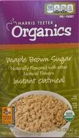 Mängden socker i maple brown sugar instant oatmeal