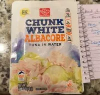 Mängden socker i Chunk white albacore tuna in water