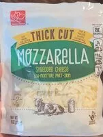 Mängden socker i Mozzarella thick cut