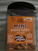 Mängden socker i Mini peanut butter filled pretzels