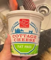 Mängden socker i fat free cottage cheese