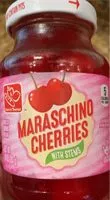 Mängden socker i Maraschino cherries