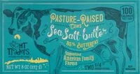Mängden socker i Pasture-Raised Cows Sea Salt Butter