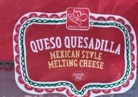 Mängden socker i Queso Quesadilla