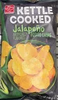 Mängden socker i Kettle cooked jalapeño potato chips